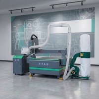 Système de routeur CNC populaire Xunke, routeur à refroidissement par eau, machine CNC pour le bois, machine CNC pour les portes en aluminium