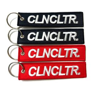 Hot Sale Double Sides Logo Promotional Gift Embroidery Keychain <b>Custom</b> Fabric Embroidered Jet <b>Key</b> Tag - Product Image 4