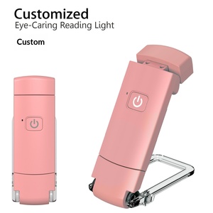 Lámpara de Lectura LED <span class=keywords><strong>Recargable</strong></span> por <span class=keywords><strong>USB</strong></span>, Lámpara de Lectura Portátil con Clip y Funciones de Protección Ocular <span class=keywords><strong>para</strong></span> Estudiantes, <span class=keywords><strong>Linterna</strong></span> <span class=keywords><strong>para</strong></span> Dormitorio de Estudiantes - Product Image 5