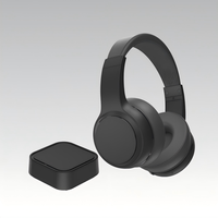 Casque TV sans fil DH1800A HDMI ARC 2,4 GHz pour tous les téléviseurs, dialogue clair sur 30 m, autonomie de 30 h, amplification du volume pour seniors, sortie AUX