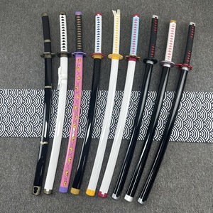 USB ricaricabile giocattolo luminoso spada cacciatrice demone un pezzo Zoro spada candeggina Ichigo Katana 104cm - Product Image 5