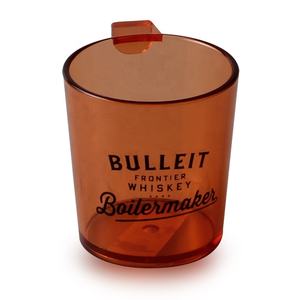 Bicchiere da 2 once in plastica sidecar BPA vetro di attacco in plastica gratuito con gancio appeso su <span class=keywords><strong>bicchieri</strong></span> <span class=keywords><strong>e</strong></span> bottiglie - Product Image 2