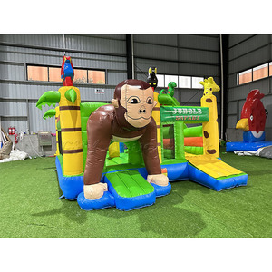Château Gonflable Combo <span class=keywords><strong>Jungle</strong></span> <span class=keywords><strong>Safari</strong></span> Prix Usine - Product Image 3