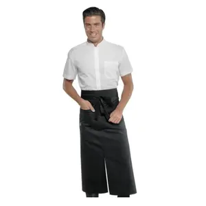 <b>Apron</b> with <b>black</b> slit custom merchandising - Product Image 1