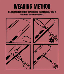 2025 xu hướng thẩm mỹ Y2K phụ kiện thời trang dây buộc Charms Vòng đeo tay với điện thoại Chuỗi vòng hạt dây đeo cổ tay cho cô gái - Product Image 3