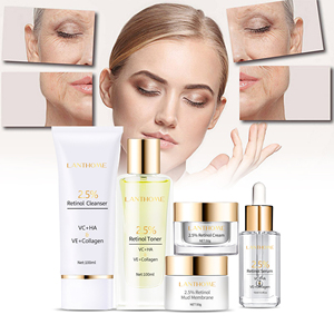 <span class=keywords><strong>Crème</strong></span> au rétinol et à l'<span class=keywords><strong>acide</strong></span> <span class=keywords><strong>hyaluronique</strong></span> à 2,5 %, best-seller, marque privée OEM, kit de soin de la peau du visage anti-âge, pur et naturel, biologique - Product Image 4