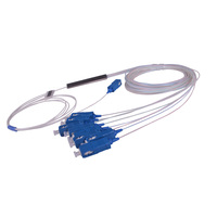 SOFTEL FTTH SC UPC 1*8 Mini Splitter de Fibre Optique PLC à Tube en Acier