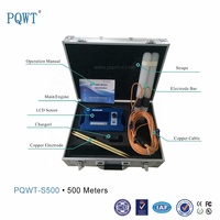 Nouveau pour S500 : Appareil portable de détection d'eau à grande profondeur avec écran tactile 7 pouces et indice de protection IP54 pour le forage de puits jusqu'à 500 m