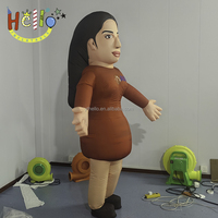 Costume gonflable pour femme pour événement adulte, costume de personnage de dessin animé gonflable