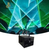 Éditer les lumières laser RVB programmables de 15W montrent le laser de projecteur pour le DJ d'ÉVÉNEMENT DE PARTIE DE SCÈNE