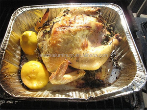 8011 Food Grade <strong>Disposable</strong> Rectangle Large Aluminum Foil Party Serving <strong>Turkey</strong> BBQ Food <strong>Roasting</strong> Grill Trays/<strong>Pans</strong>/Dishes - Product Image 5