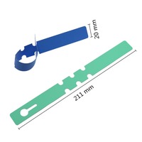 Étiquettes suspendues colorées en plastique pour pots de jardin, plante pour pépinière, marque d'identification, décorative