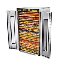 Machine multifonctionnelle de haute qualité de déshydrateur de nourriture de 110v/220v pour la machine de déshydrateur de légumes de fruits avec 6 10 16 24 couches