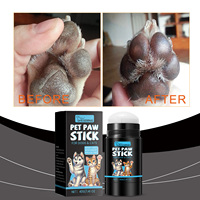 Baume pour pattes OEM en roll-on pour chats et chiens, crème hydratante pour le soin des pattes des animaux de compagnie pour prévenir les fissures et adoucir les coussinets des pattes