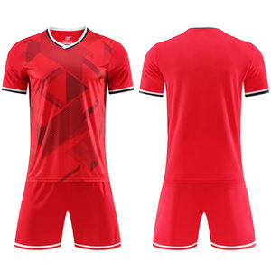 Maillot de football unisexe pour adultes - Séchage rapide, antibactérien, respirant, extensible, manches courtes, 100% polyester, service OEM pour l'hiver - Product Image 4