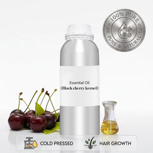 Aceite Portador de Semillas de Cereza Negra Premium, Grado Terapéutico, Aceite Esencial para el Cuidado del Cabello, Antioxidante, Reparador para Cabello Dañado - Product Image 1