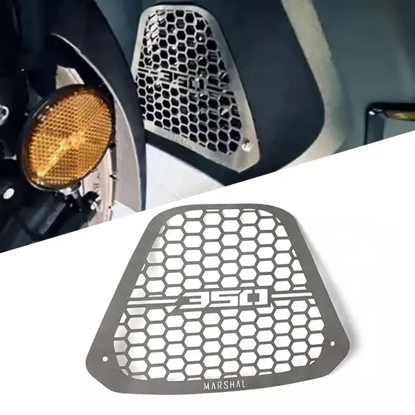 Motorfiets Onderdelen Roestvrij Staal Water Tank Cover Bescherming Voor Honda Adv 350 Forza 350