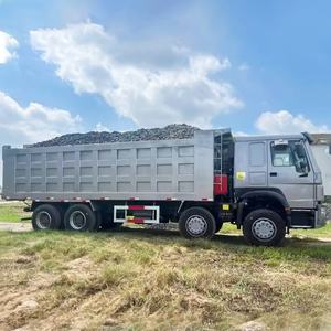 Truk Dump HOWO 8x4 12 Roda Bekas 60 Ton Truk <span class=keywords><strong>Tipper</strong></span> Tugas Berat untuk Pertambangan Konstruksi dan Transportasi - Product Image 2