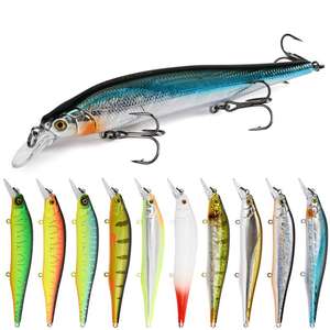 ALLBLUE <span class=keywords><strong>KITETSU</strong></span> 115SP Wobbler Suspender señuelo de pesca 115mm 15,4G plástico duro Minnow Pike Bass percha cebo Artificial aparejos - Product Image 1