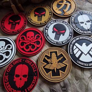 Écusson tactique en PVC souple 3D personnalisé pour vêtements, logo en caoutchouc, silicone, gaufré, motif infanterie marine - Product Image 2
