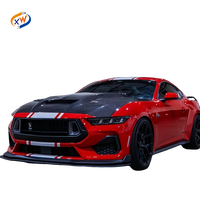 Pour Ford Mustang GT Dark Horse S650 2024 TF Type couvercle de moteur de capot de Ventilation en Fiber de carbone