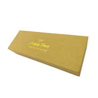 Boîtes d'emballage personnalisées élégantes en papier kraft brun naturel avec couvercle amovible, dotées d'un revêtement UV, d'un gaufrage et d'une lamination mate pour cadeaux