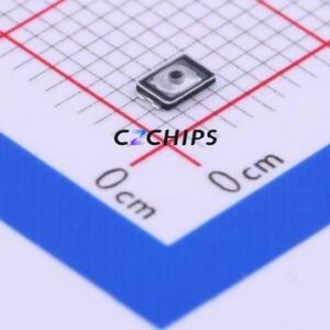 1TS015A-2300-0600-CT Tactile Switch SMD,3x2mm Switch Single Pole Single Throw Round Button 2.3N Vertical Mount - Product Image 1