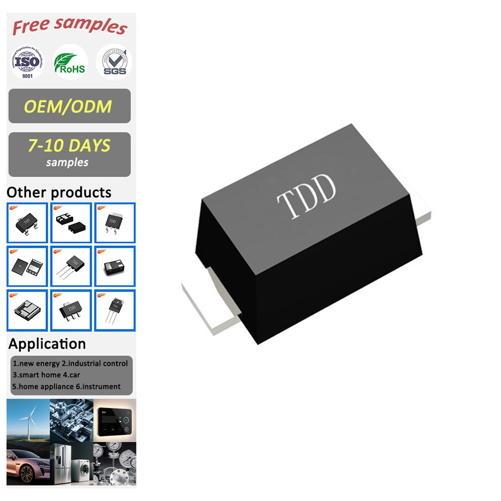 20PCS SMD Schottky Diode 1A/40V 1N5819 IN5819 SS14 SMA-in Diodes From - Foto 7