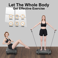 HSM Hersteller Vibrations platte Fitness Tragbare bewegliche Fernbedienung Einstellbare Vibrations richtung für zu Hause