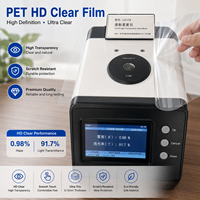 Film de protection d'écran en PET HD ultra-fin de qualité supérieure, personnalisé en gros, pour ordinateur portable, film protecteur haute transparence