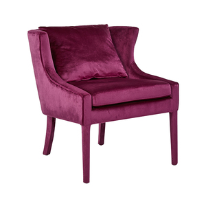Poltrona dal Design Accattivante per Soggiorno in Blu Navy Chiaro - Product Image 3