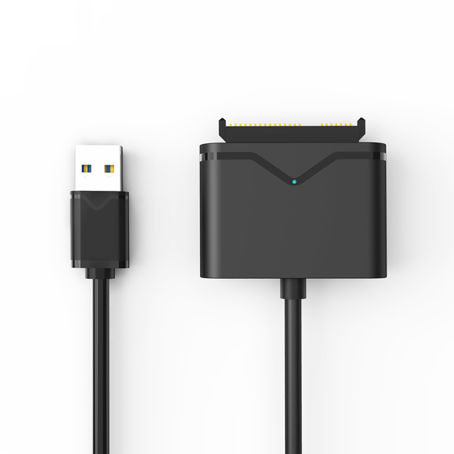 USB 3.0 to SATA 7+15/22Pin External Converter Cable for 2.5" 3.2" SATA Drives External Hard Drive Adapter