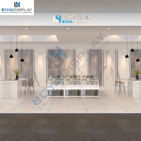 Support d'exposition sur mesure pour carrelage en marbre, quartz, granit et céramique avec table pour salle d'exposition