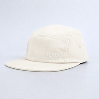 Casquette de course personnalisée pour homme, 5 panneaux, en nylon, avec logo brodé, séchage rapide, respirante, imperméable, pour le camping et le sport