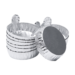 Vaso de aluminio desechable con asa para pesaje y contenedor de muestras - Product Image 4