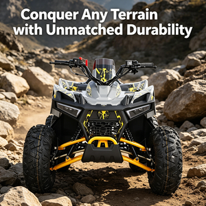 Nouveau design Modèle 2026 <span class=keywords><strong>Quad</strong></span> tout-terrain sportif pour adultes 125cc 4 temps à essence à transmission automatique par chaîne avec frein à disque - Product Image 2