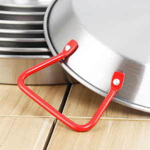 Hengguang Stainless Steel <strong>Paella</strong> <strong>Pan</strong> Seafood <strong>Pan</strong> Spanish <strong>Paella</strong> <strong>Pan</strong> for Restaurant Kitchen - Product Image 6