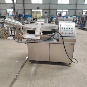 Máquina Profesional para Hacer Pasta de Pescado y Surimi de 125L, con una Producción de 600 Kilos por Hora, Cortadora de Proteína Marina de Alta Resistencia - Product Image 5