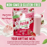 Poudre de Smoothie Protéiné Tout-en-un pour le Commerce International avec Soja et Collagène