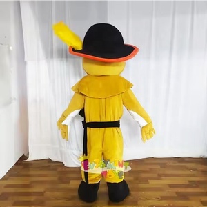 Costume da Mascotte del Personaggio Gatto in Pelle di Puss in Boots per Adulti, Certificato CE, da Guangzhou Enjoyment - Product Image 3