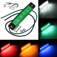 Arceau latéral Led 12V 24V pour camions avec couleur ambre, blanc, bleu, rouge, vert, pour remorque