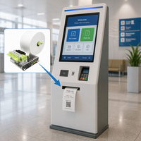 Imprimante thermique de kiosque à découpe automatique KP-301H 80 mm USB RS232 LAN 203 DPI 3 pouces ESC/POS en stock pour la libre-service