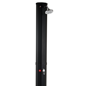 Douche <span class=keywords><strong>solaire</strong></span> CYEN de forme octogonale, 60L, corps en PVC <span class=keywords><strong>noir</strong></span>, tête de douche pivotante, pour extérieur, cour, <span class=keywords><strong>piscine</strong></span>, bord de plage, jardin - Product Image 3