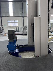 Machine de découpe automatique de mousse PU flexible de haute qualité avec plateau rotatif à disque rond et moteur de découpe - Product Image 6