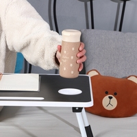 Table pliable pour ordinateur portable, support de Table en bois pour ordinateur portable, plateau de bureau pour lit