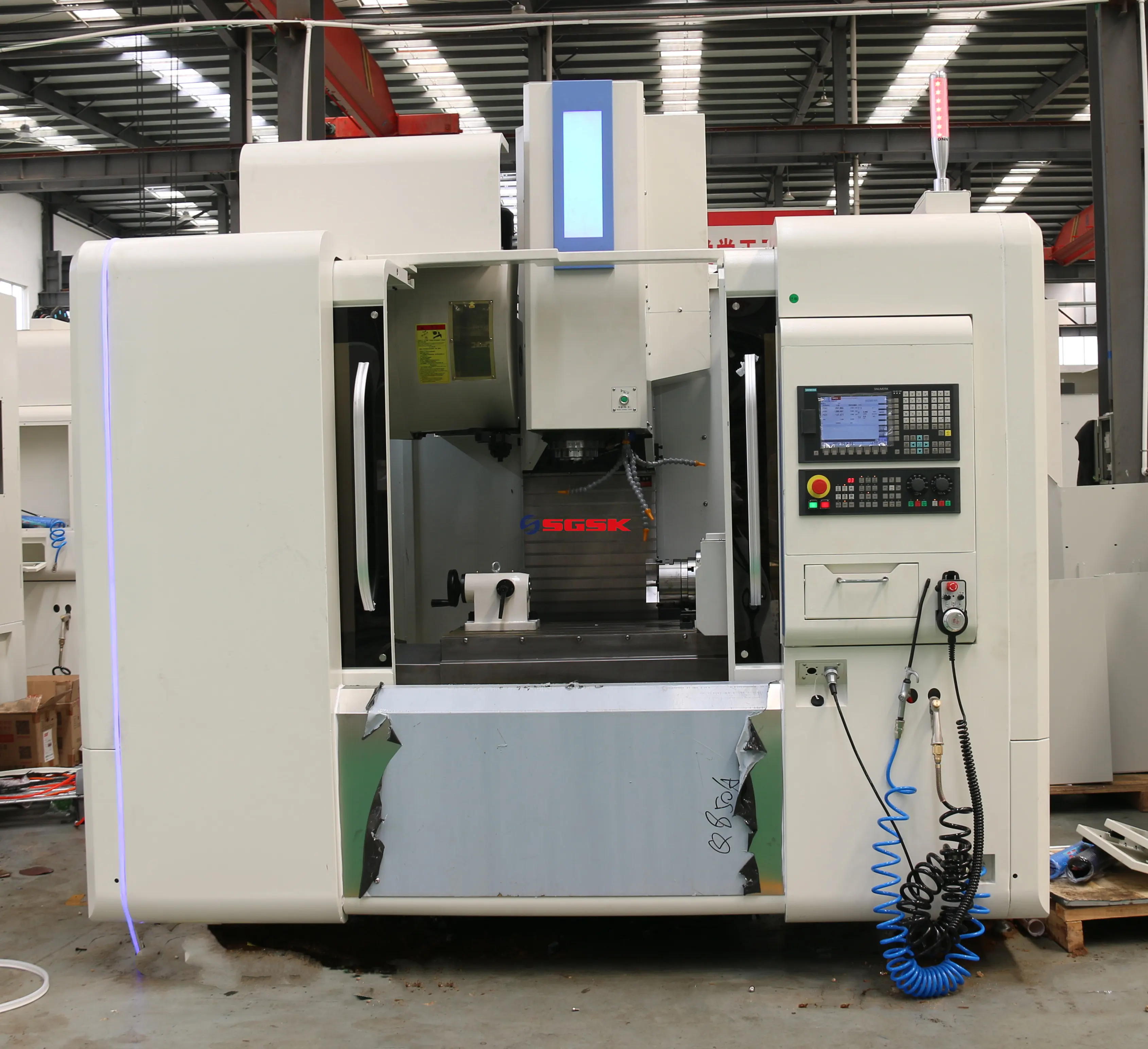 מכונת כרסום cnc VMC850 סין 4 ציר cnc כרסום מכונת