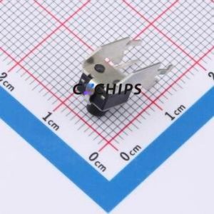 TC-6615C-6.5-260 Tactile Switch Through hole,6x6mm Switch Single Pole Single Throw Round Button 2.6N Right Angle Insert - Product Image 2