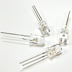 LED DIP Vermelho 5mm 625nm 12000mcd Super Brilhante Lente Clara 23 graus 120mW 100mA Sinalizador para o Mercado Coreano - Product Image 3