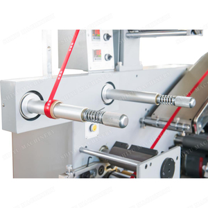 Máquina de impresión de etiquetas de satén de poliéster <span class=keywords><strong>Flexo</strong></span> Wash Care Máquina de impresión flexográfica tipográfica para cinta de algodón - Product Image 4
