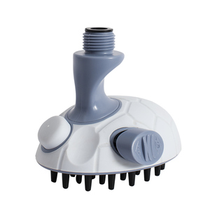 Cepillo de ducha con pasador de goma suave, dispensador de champú para mascotas de pelo largo y corto, masaje de ducha para perros y gatos - Product Image 6